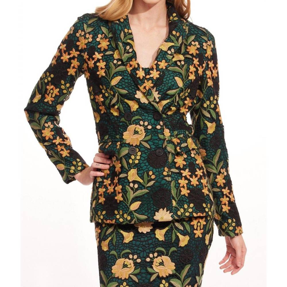 NEW EVA FRANCO alexey jacket in harvest bloom - Picture 2 of 5